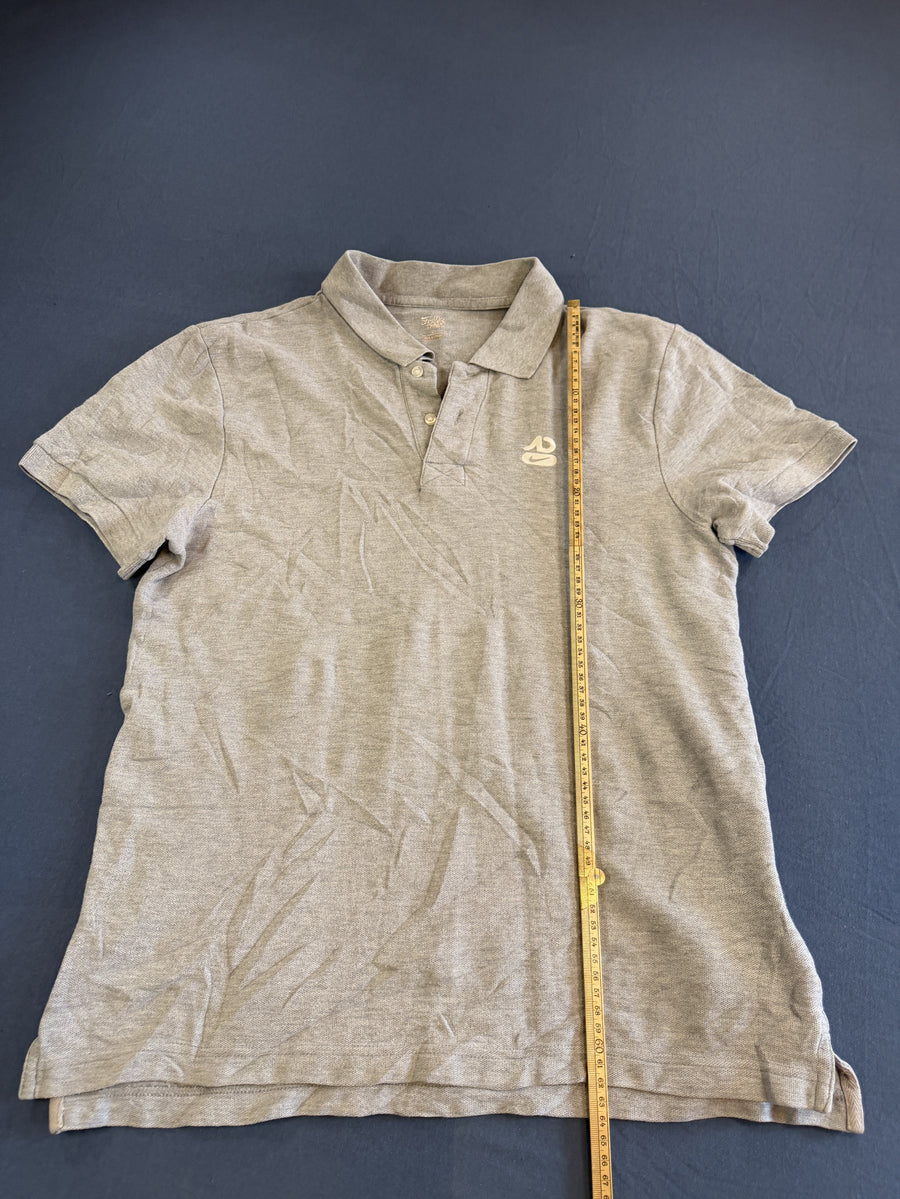 Grijze Nike poloshirt (piqué polo), maat M