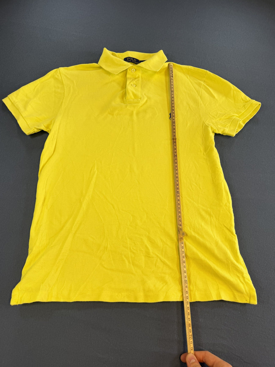 Geel Polo Ralph Lauren poloshirt (piqué polo), heren maat M, Slim Fit