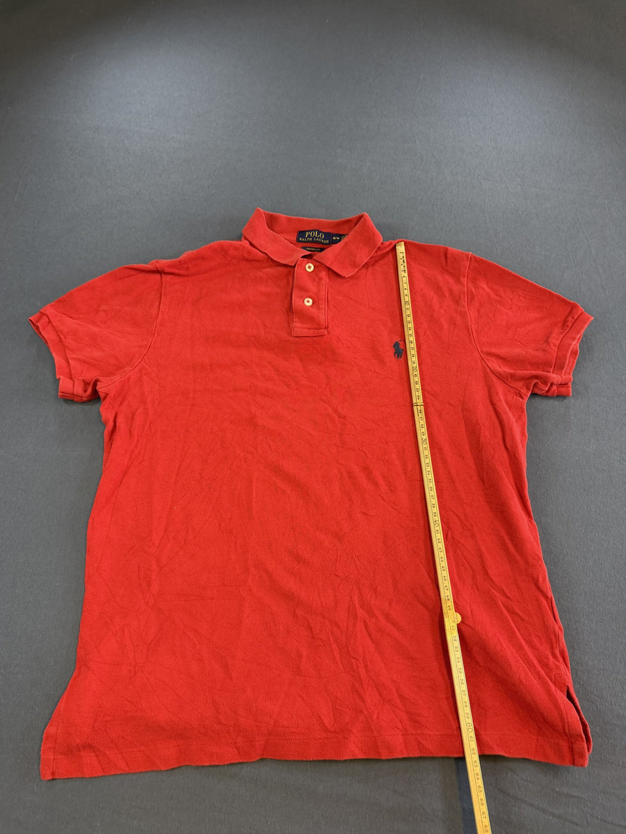 Rood piquéshirt van Polo Ralph Lauren (poloshirt), maat M