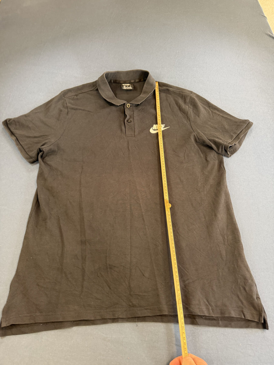 Zwarte Nike poloshirt heren maat XL (piquéshirt / polo)