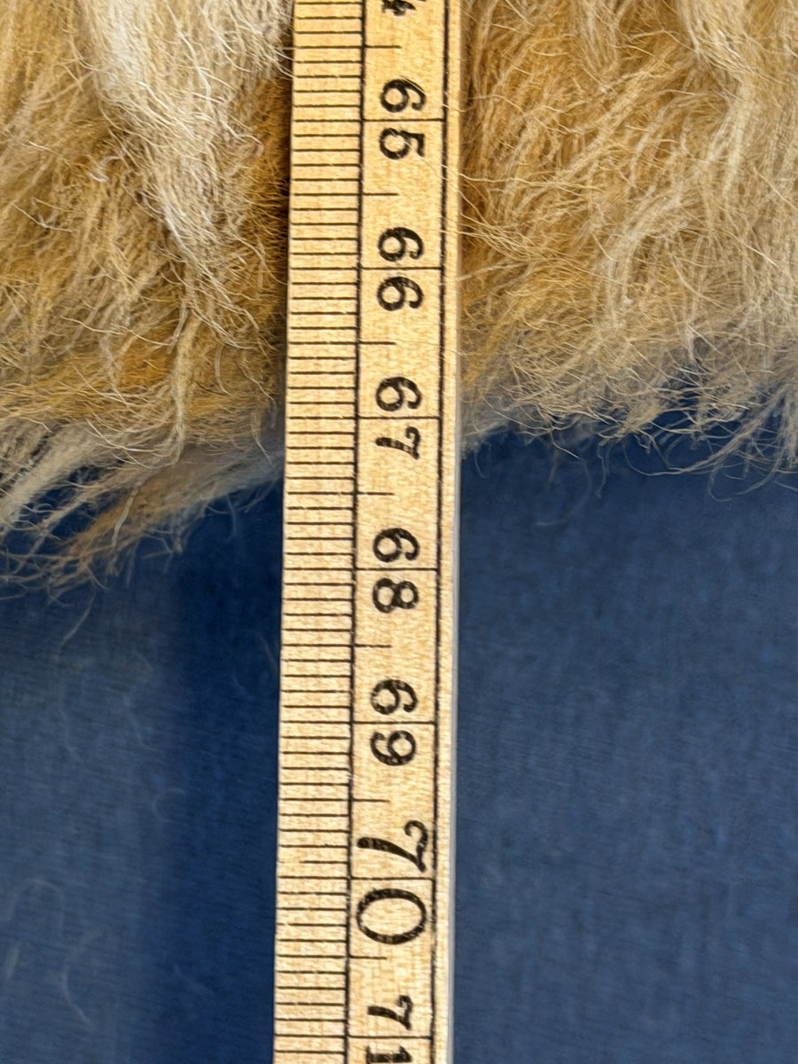Vintage Dressing Afghaanse jas bruin dames maat XS