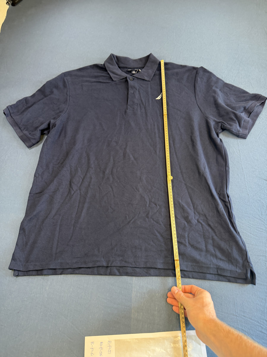 Blauwe polo van Nautica, maat XL (poloshirt / golfshirt)