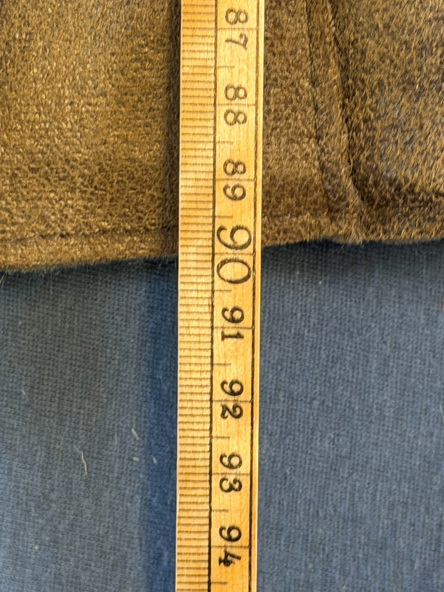 Vintage Dressing Afghaanse jas bruin dames maat L
