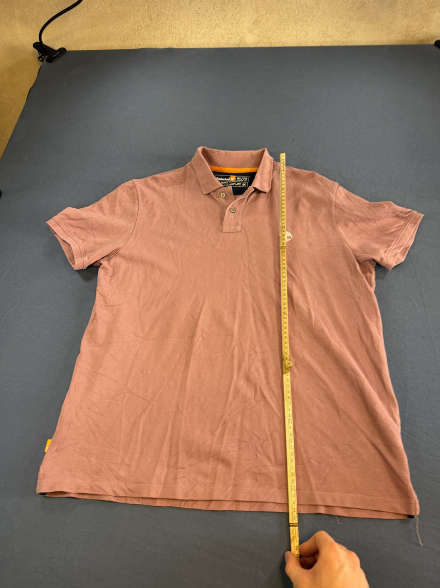 Roze Timberland polo (piqué sportshirt), maat XL