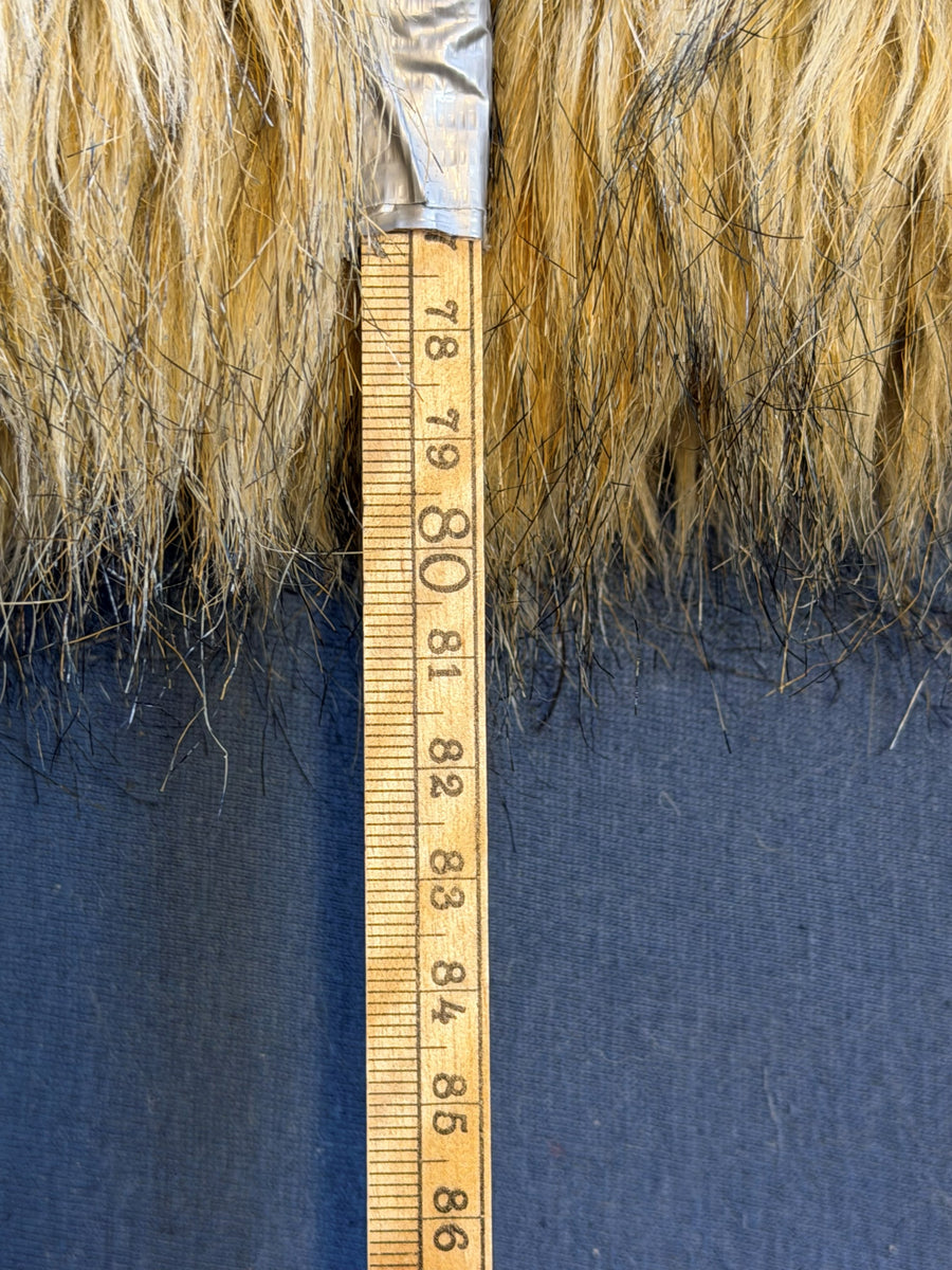 Vintage Dressing Afghaanse jas bruin dames maat XL