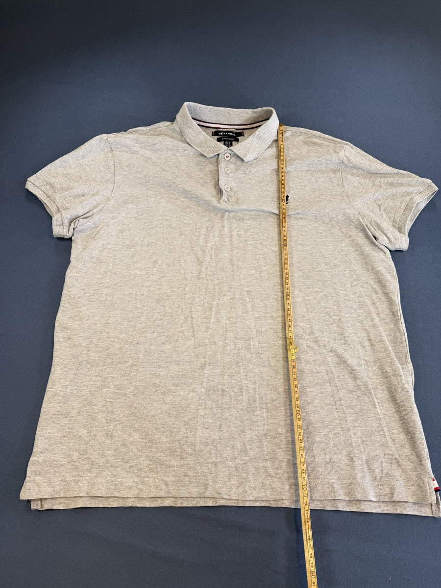 Grijze Kangol polo-shirt (piqué polo) XL - British Tradition collectie