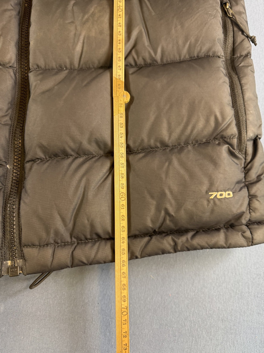 Zwart The North Face gilet (bodywarmer / puffervest) heren - maat L, 700 fill dons