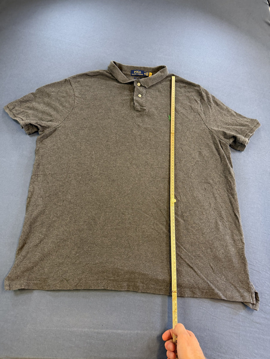 Grijze Polo Ralph Lauren polo (piquéshirt), maat XXL, Classic Fit