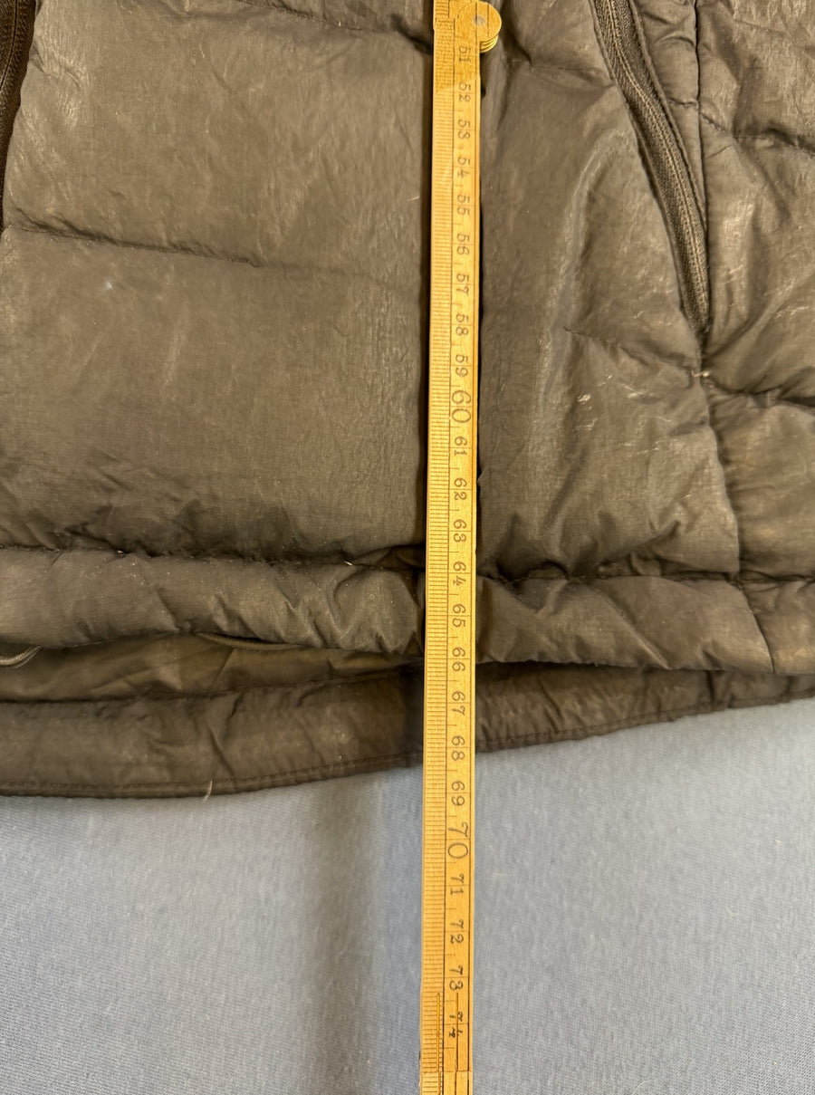 Zwarte The North Face winterjas (gewatteerde donsjas / puffer) met capuchon – maat S