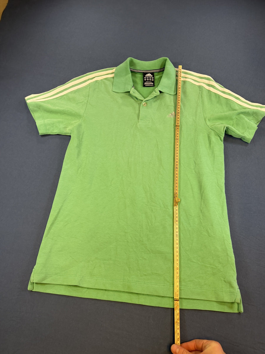 Blauw adidas polo (sportshirt), maat M