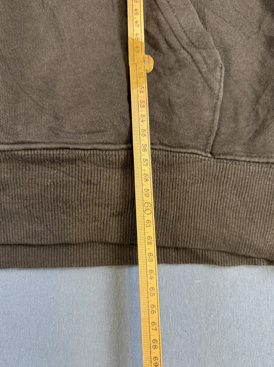 Zwarte The North Face trui met Box Logo, maat S (hoodie / sweatvest)
