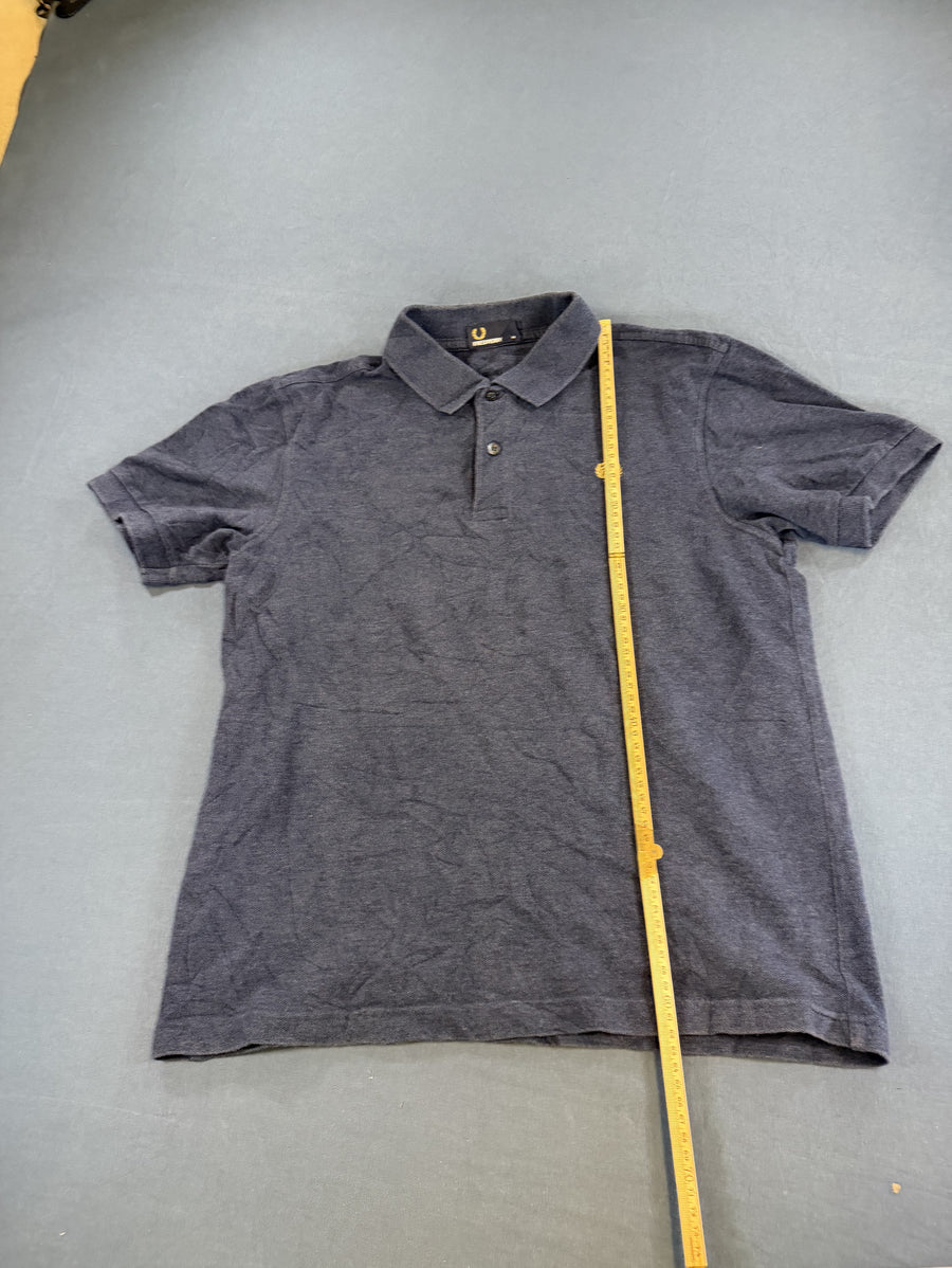 Blauw Fred Perry heren polo maat M (piqué shirt / poloshirt)