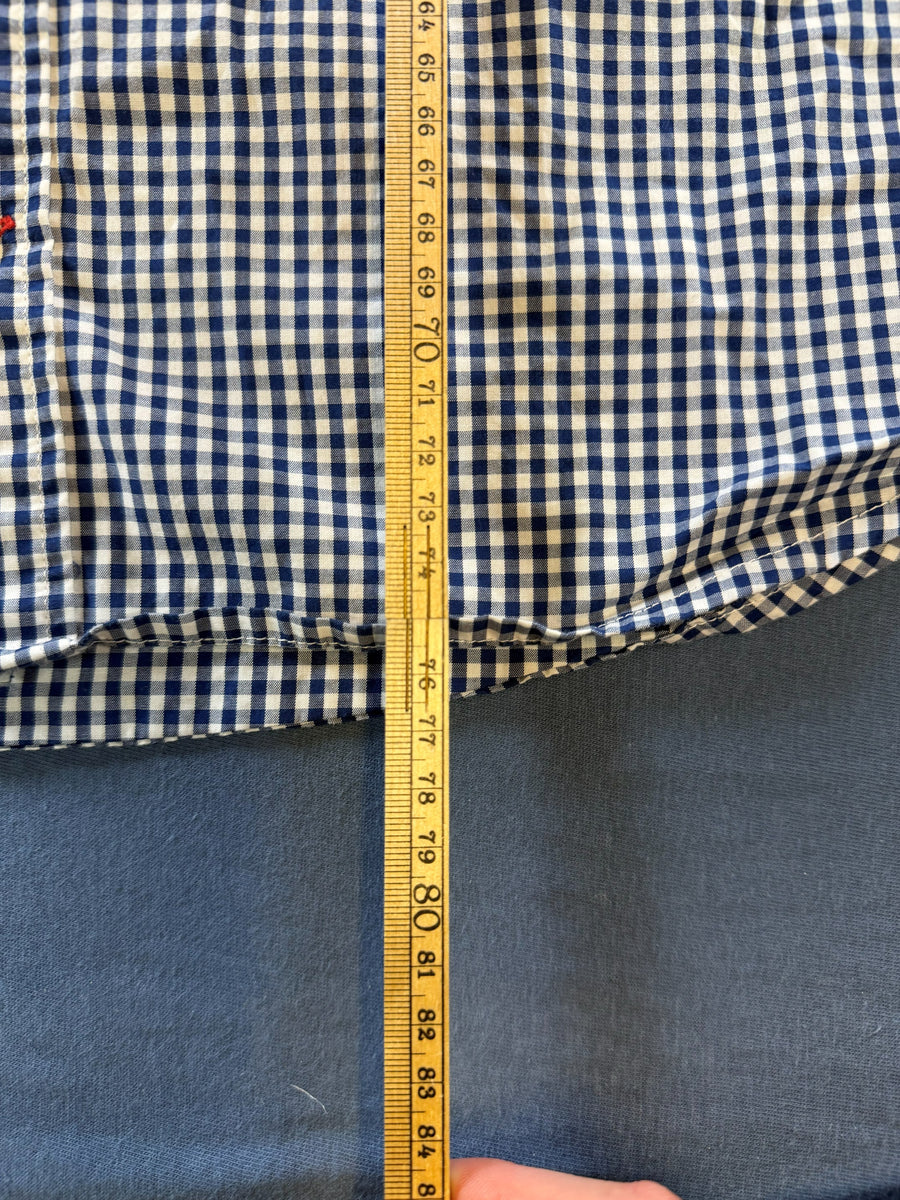 Tommy Hilfiger Blouse blauw geruit