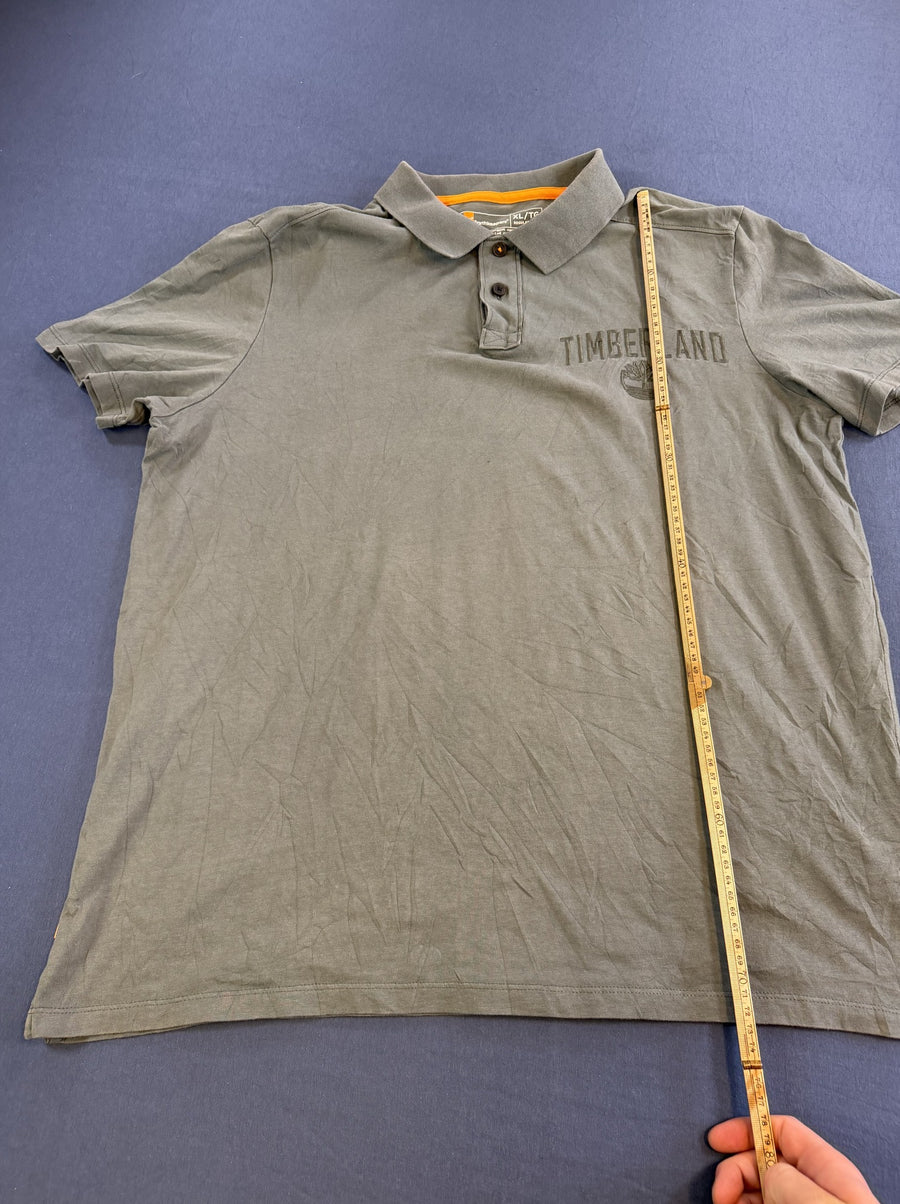 Grijze Timberland poloshirt maat XL (Earthkeepers piqué polo)