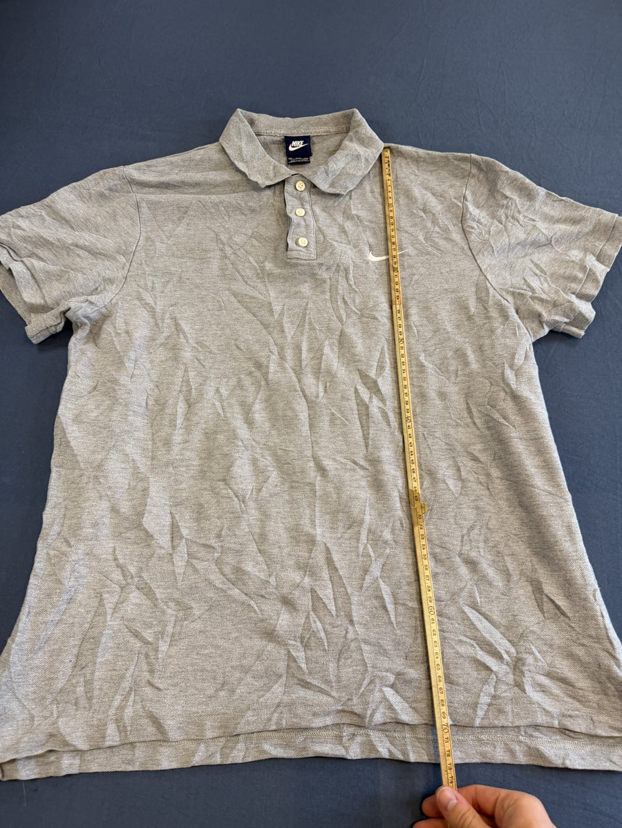 Grijze Nike piqué (polo / golfshirt) in maat XXL