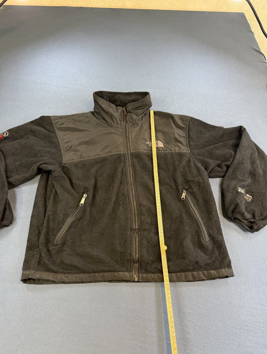 Zwart fleecevest (fleecetrui) van The North Face Summit Series — maat S