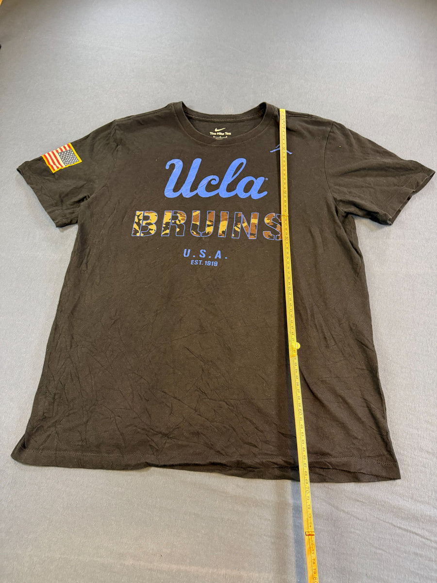 Nike T-shirt zwart print UCLA Bruins