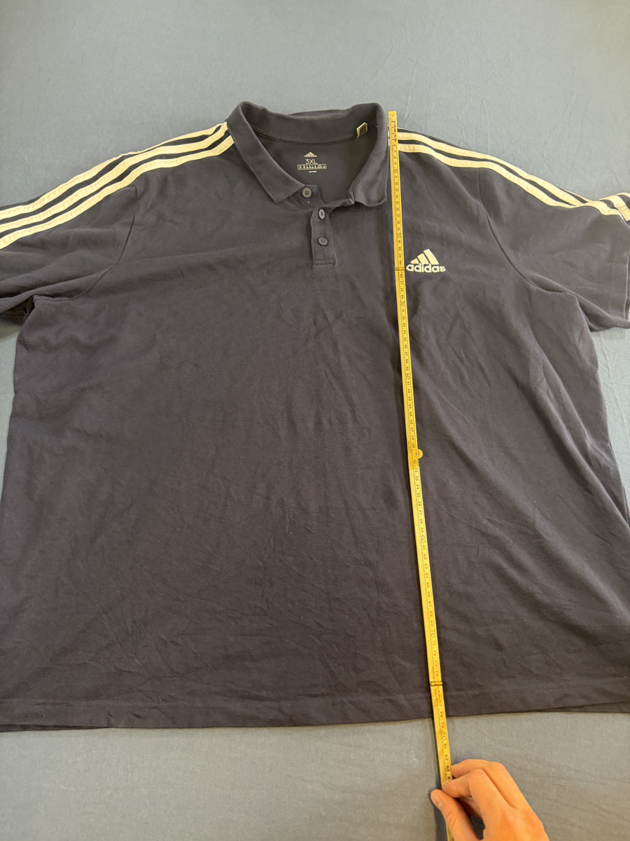 adidas polo zwart maat 3XL