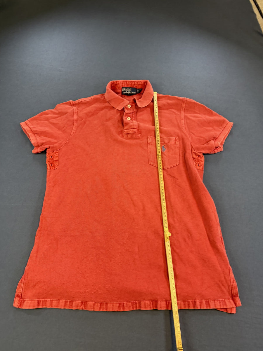 Rood piquéshirt Polo Ralph Lauren – maat M (poloshirt / tennisshirt, Custom Fit)