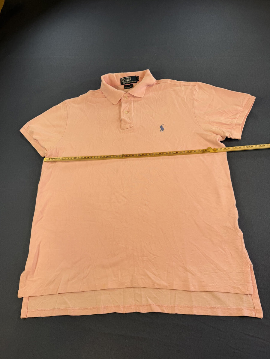 Roze poloshirt van Polo Ralph Lauren (polo, piqué katoen), maat L