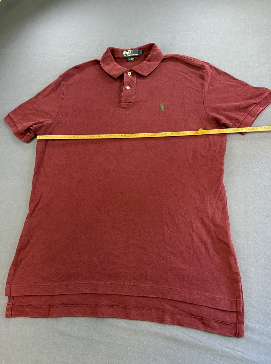 Rood poloshirt Polo Ralph Lauren (piqué polo / polo), Heren L, Classic Fit