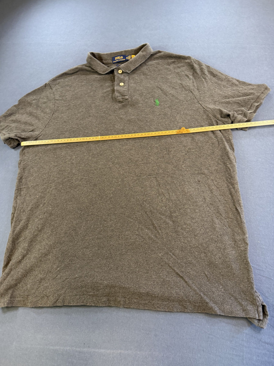 Grijze Polo Ralph Lauren polo (piquéshirt), maat XXL, Classic Fit