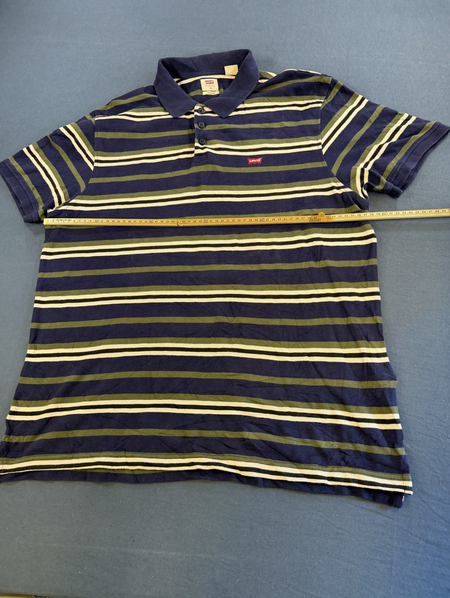Meerkleurige Levi's polo (piquéshirt), maat XL