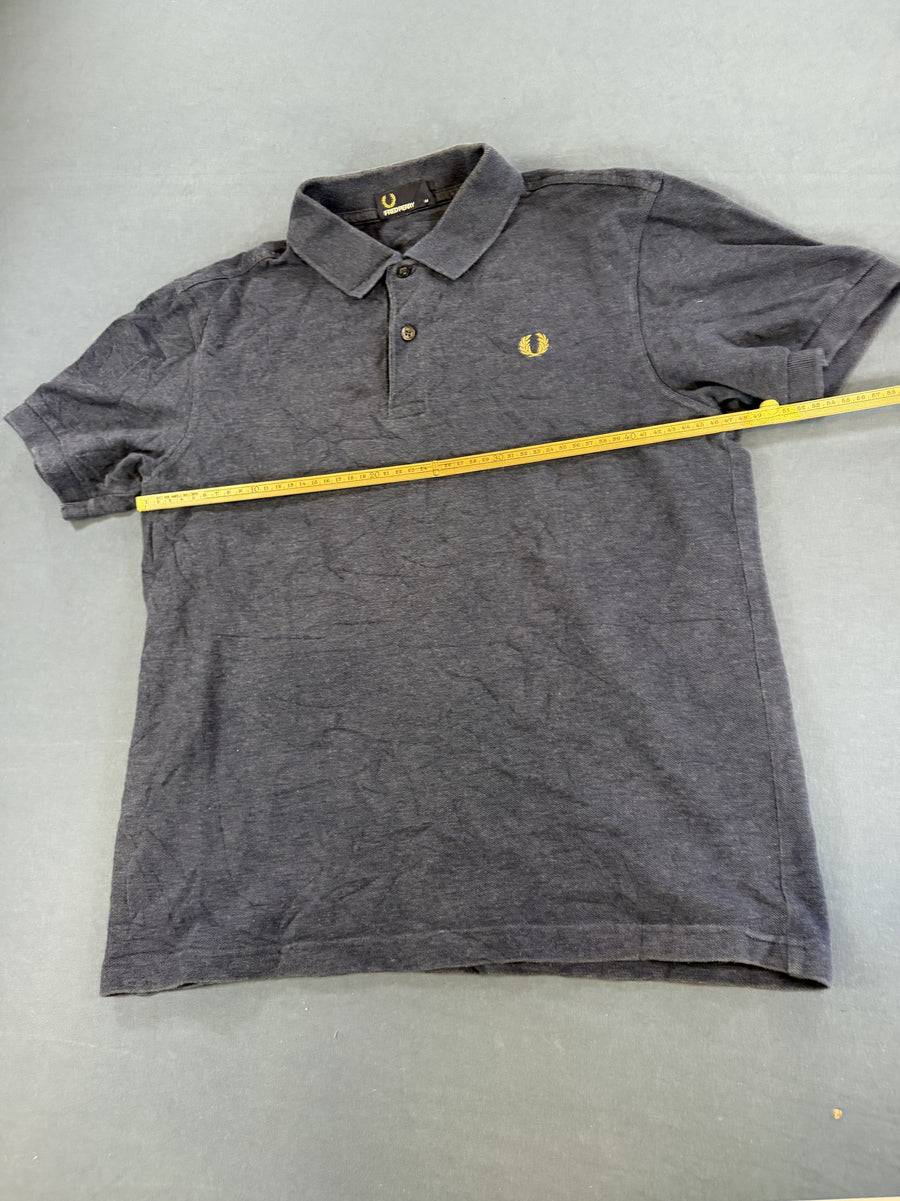 Blauw Fred Perry heren polo maat M (piqué shirt / poloshirt)