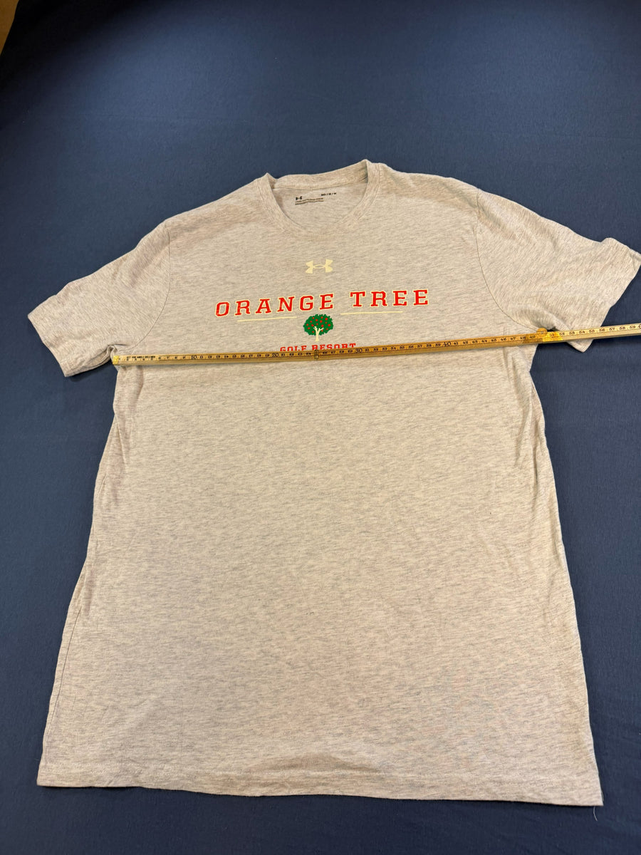 Under Armour T-shirt grijs print