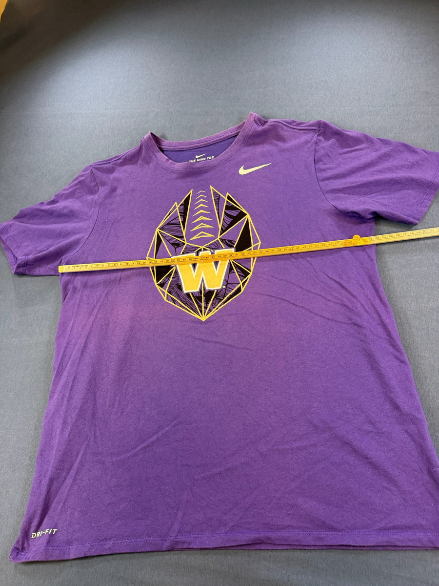 Nike T-shirt paars print Washington Huskies