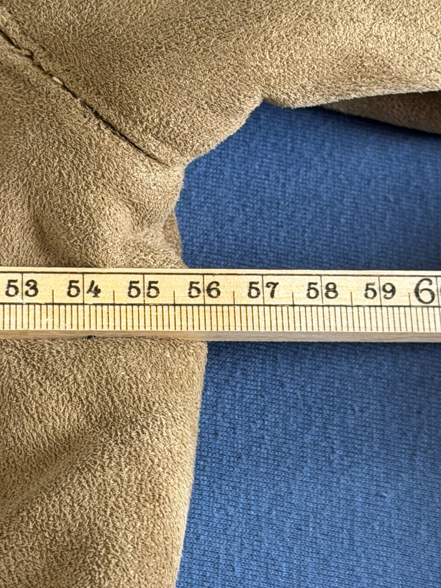 Vintage Dressing Afghaanse jas bruin dames maat XL