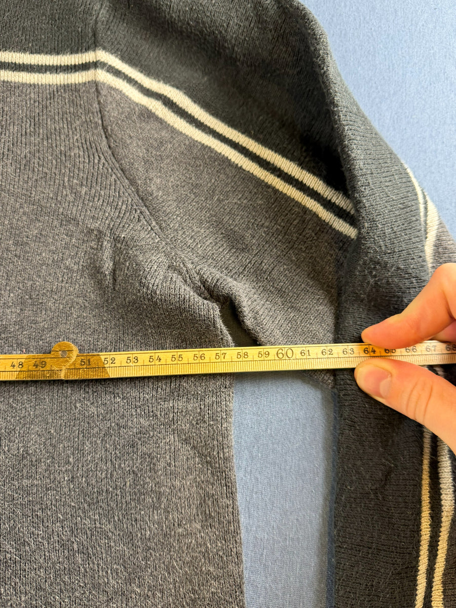 Eddie Bauer Trui zwart gestreept