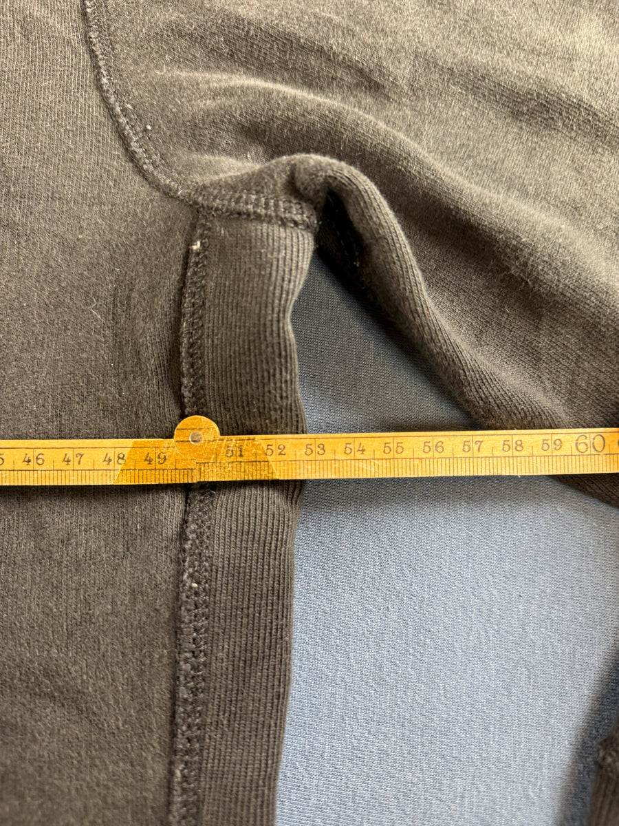 Polo Ralph Lauren hoodie met rits zwart heren maat M katoen sweatvest ritsvest vintage