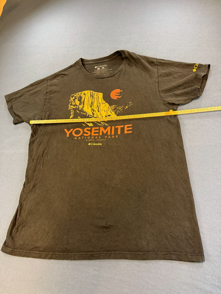 Columbia T-shirt zwart print
