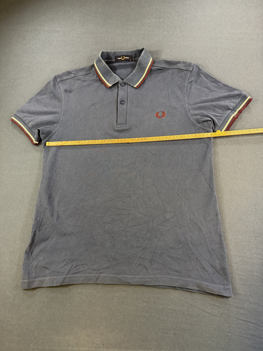 Blauwe Fred Perry M3600 Twin Tipped (poloshirt / piqué polo), maat M