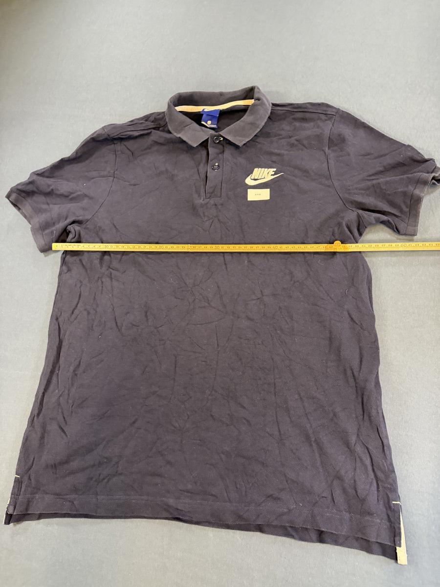 Blauwe polo (poloshirt), maat L