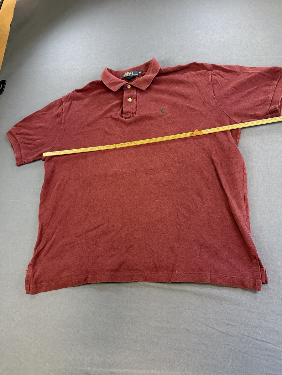 Roestrood Polo Ralph Lauren poloshirt (polo / piqué shirt) maat XL