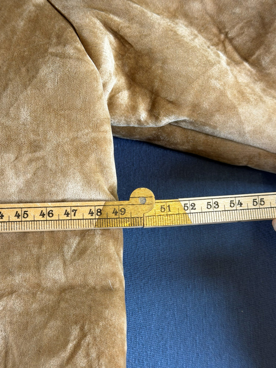 Vintage Dressing Afghaanse jas bruin dames maat L