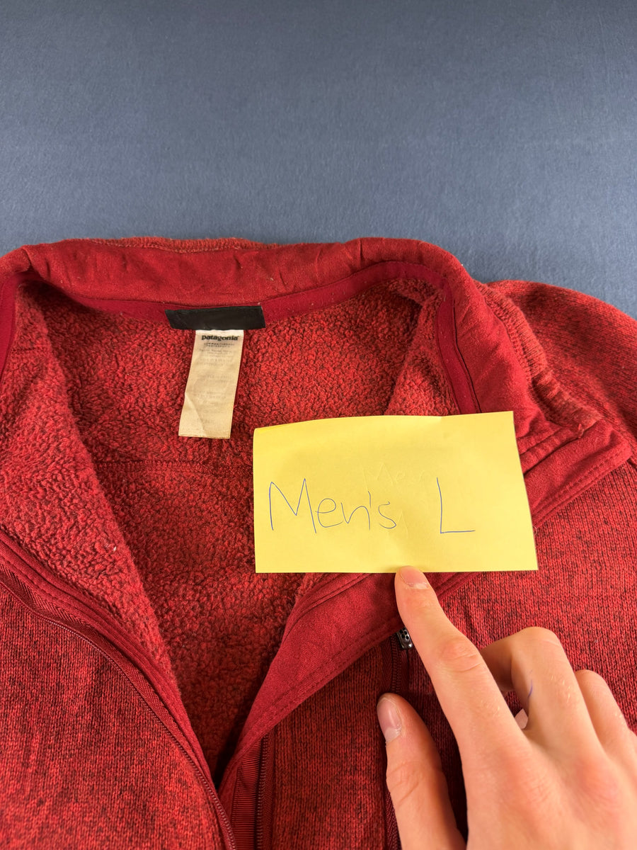 Patagonia Fleece vest rood