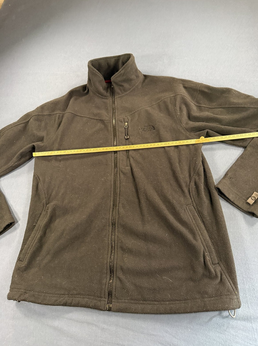 Rood fleecejack The North Face (fleecevest) met volledige rits, maat M