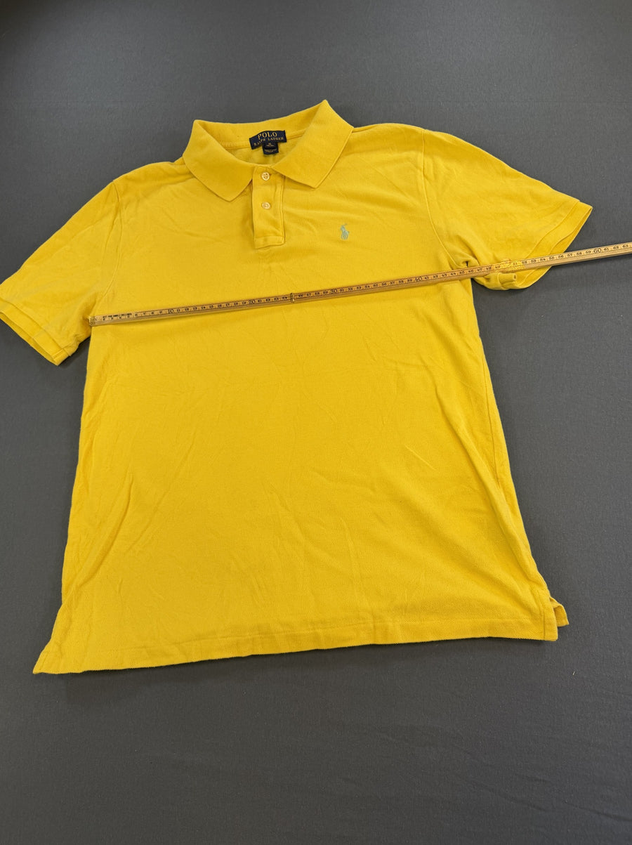 Zonnig geel poloshirt (polo / piqué shirt) van Polo Ralph Lauren, maat S