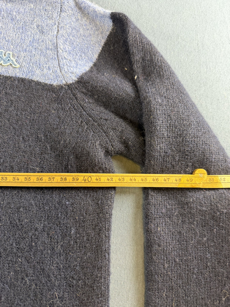 Blauwe Robe di Kappa capuchontrui (hoodie / sweatervest) kids maat 10YEARS/140CM