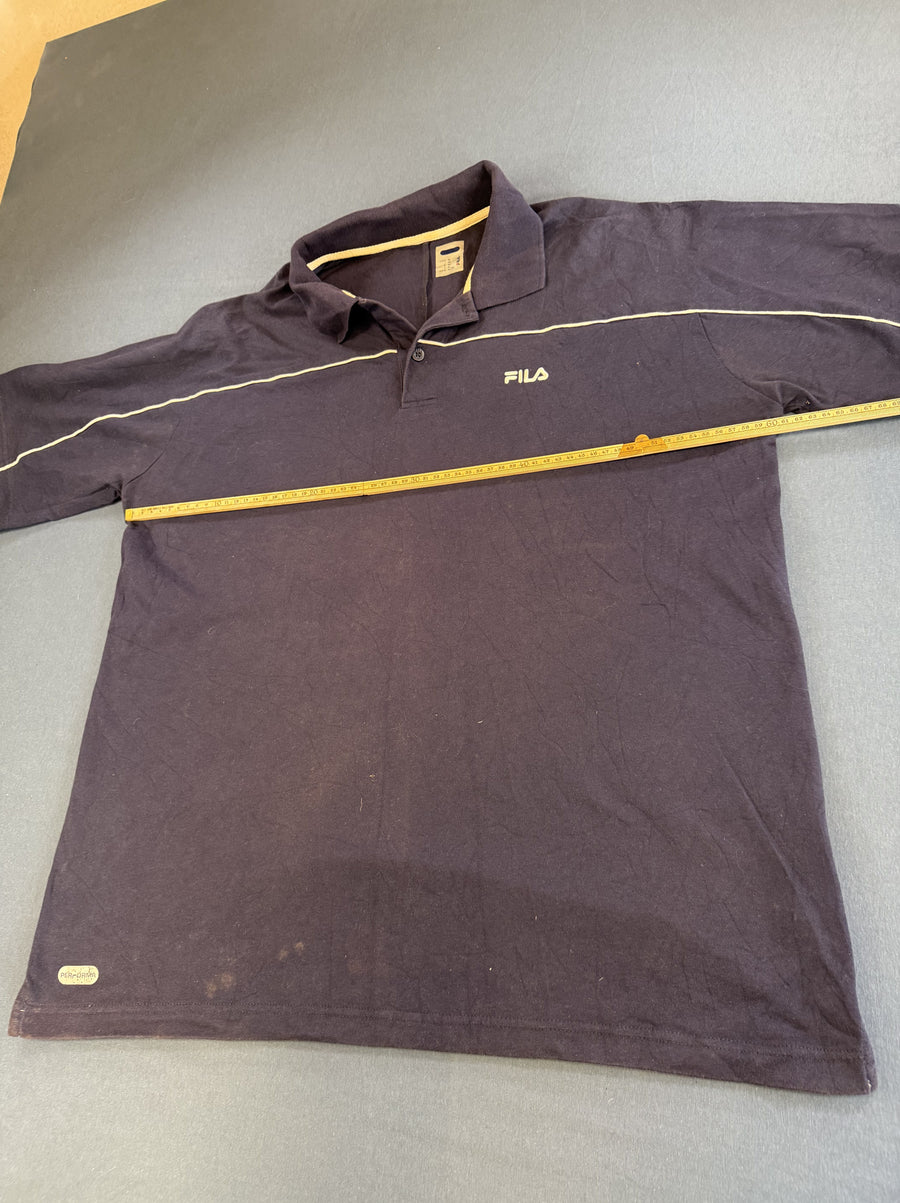 Blauw Fila sportshirt, maat XL (polo / piqué poloshirt)