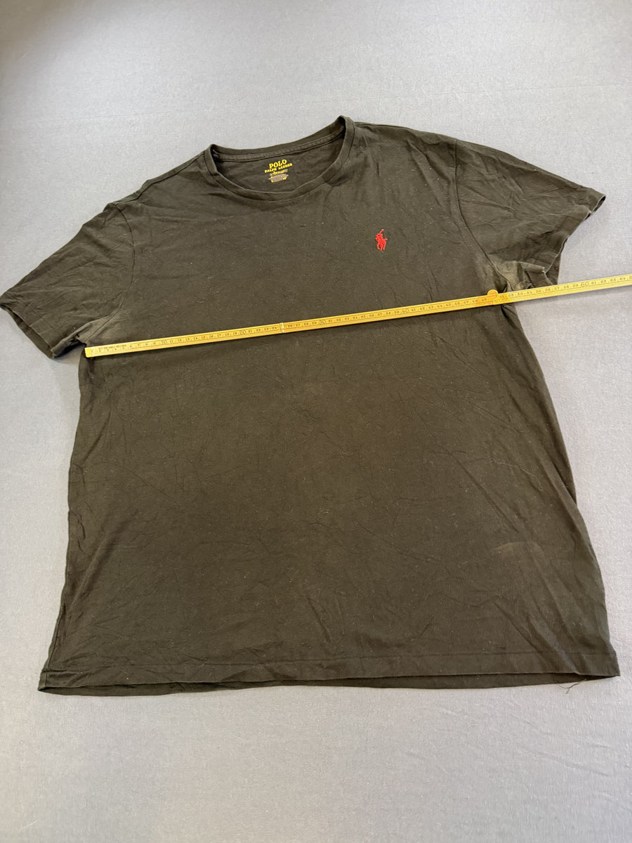 Ralph Lauren t-shirt groen heren maat M katoen shirt tee effen