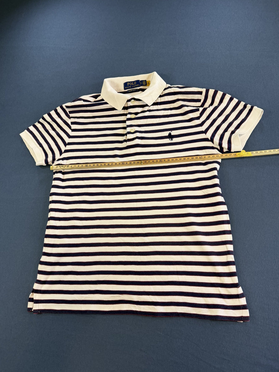 Wit Ralph Lauren poloshirt (polo / piquéshirt) maat S Custom Slim Fit