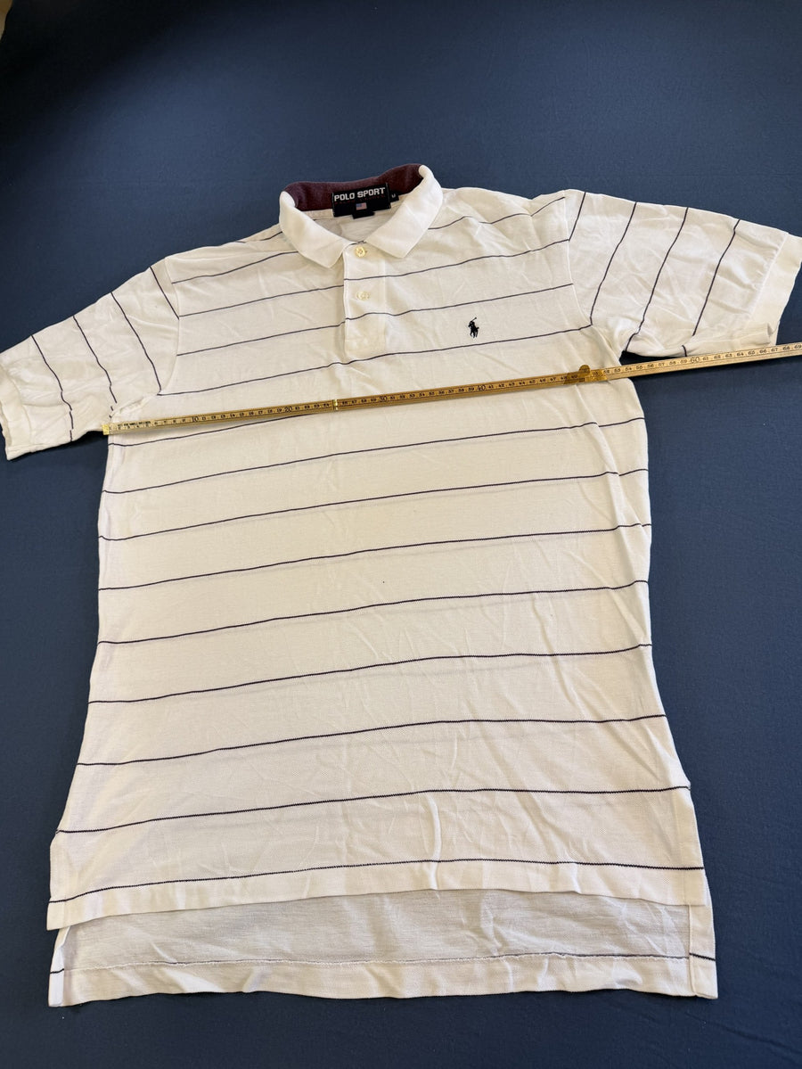 Wit poloshirt van Polo Ralph Lauren (Piqué Polo / Tennisshirt), Polo Sport – Heren Maat M