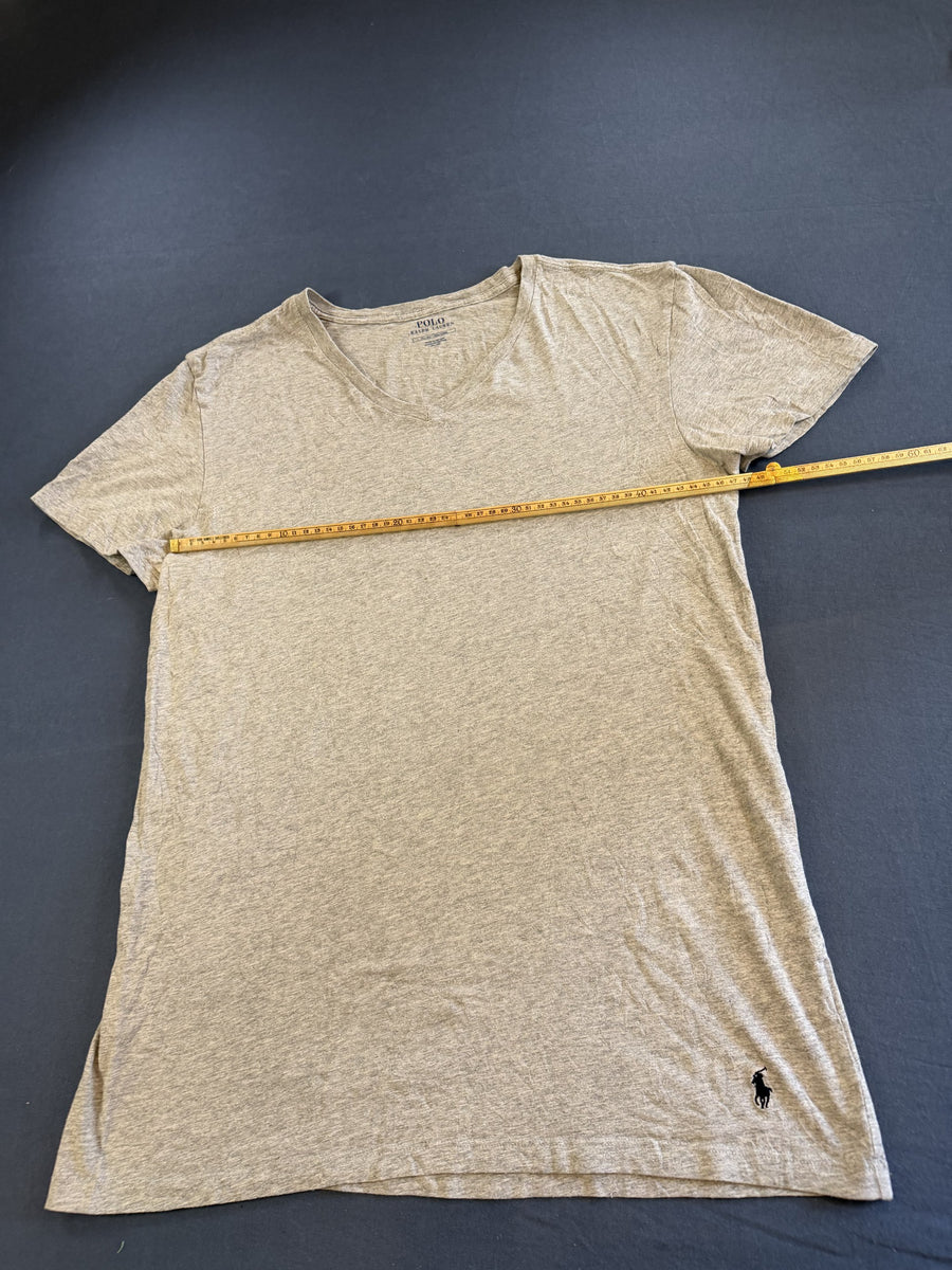 Polo Ralph Lauren t-shirt grijs heren maat XL katoen shirt tee effen