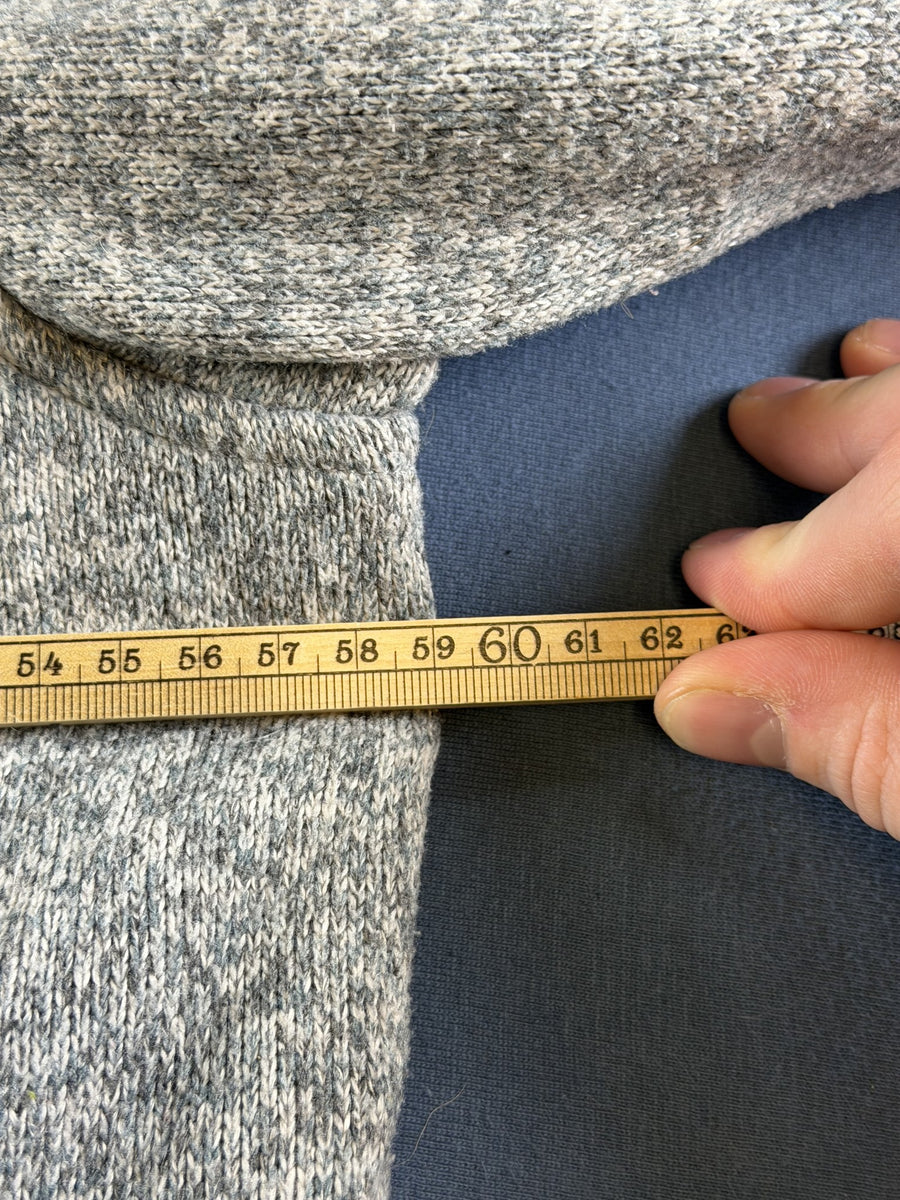 Patagonia jas grijs gemêleerd heren maat L fleecevest fleecejack