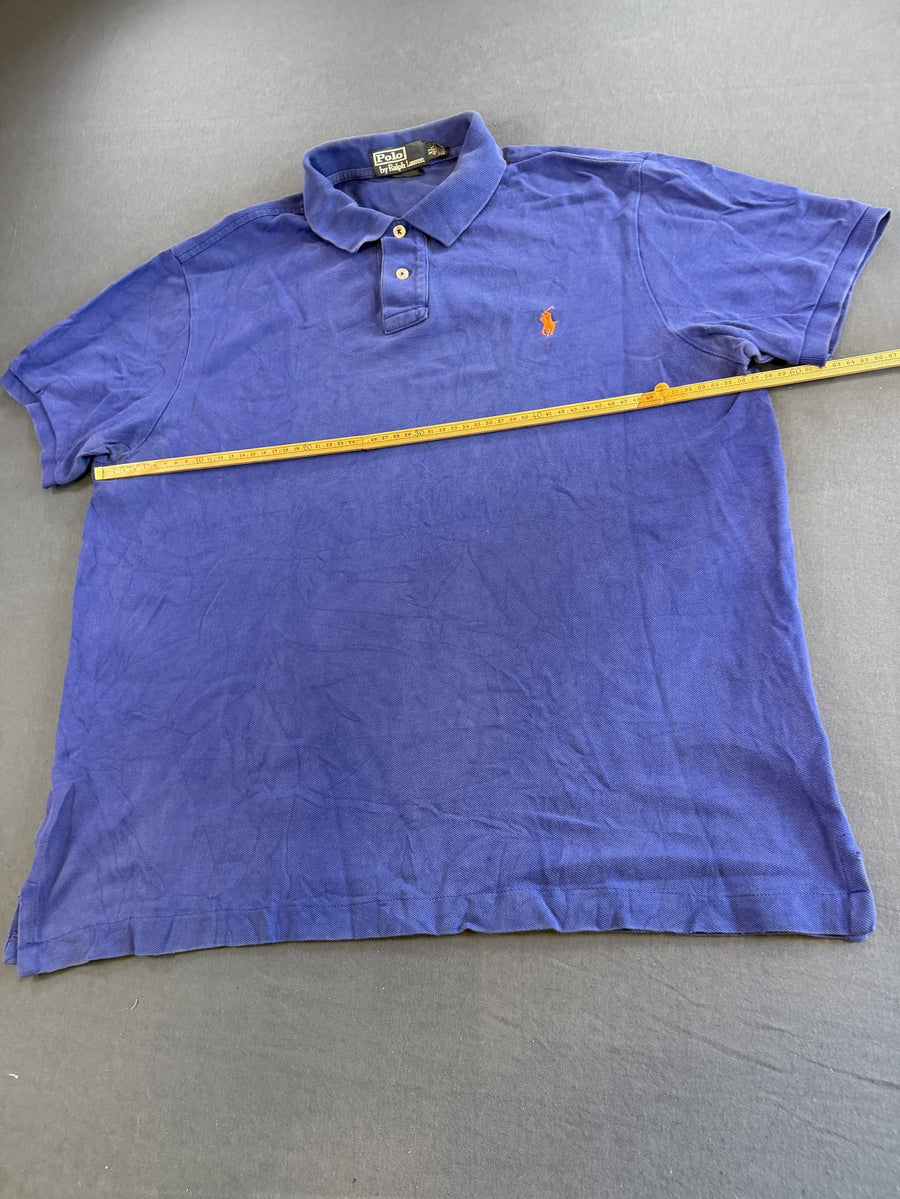 Kobaltblauw Polo Ralph Lauren Poloshirt (Polo / Piqué Shirt) Heren Maat XL Preppy Basic