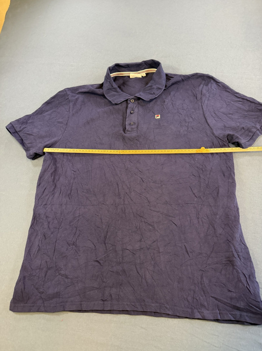 Blauw FILA sportpolo (tennisshirt), maat 3XL